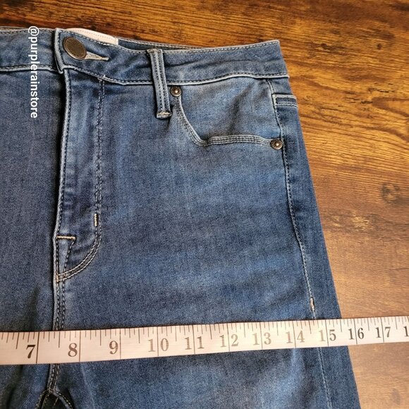 Parker Smith Jeans 28 Skinny Mid Rise Stretch Medium Wash Denim Made In the USA - Picture 8 of 13